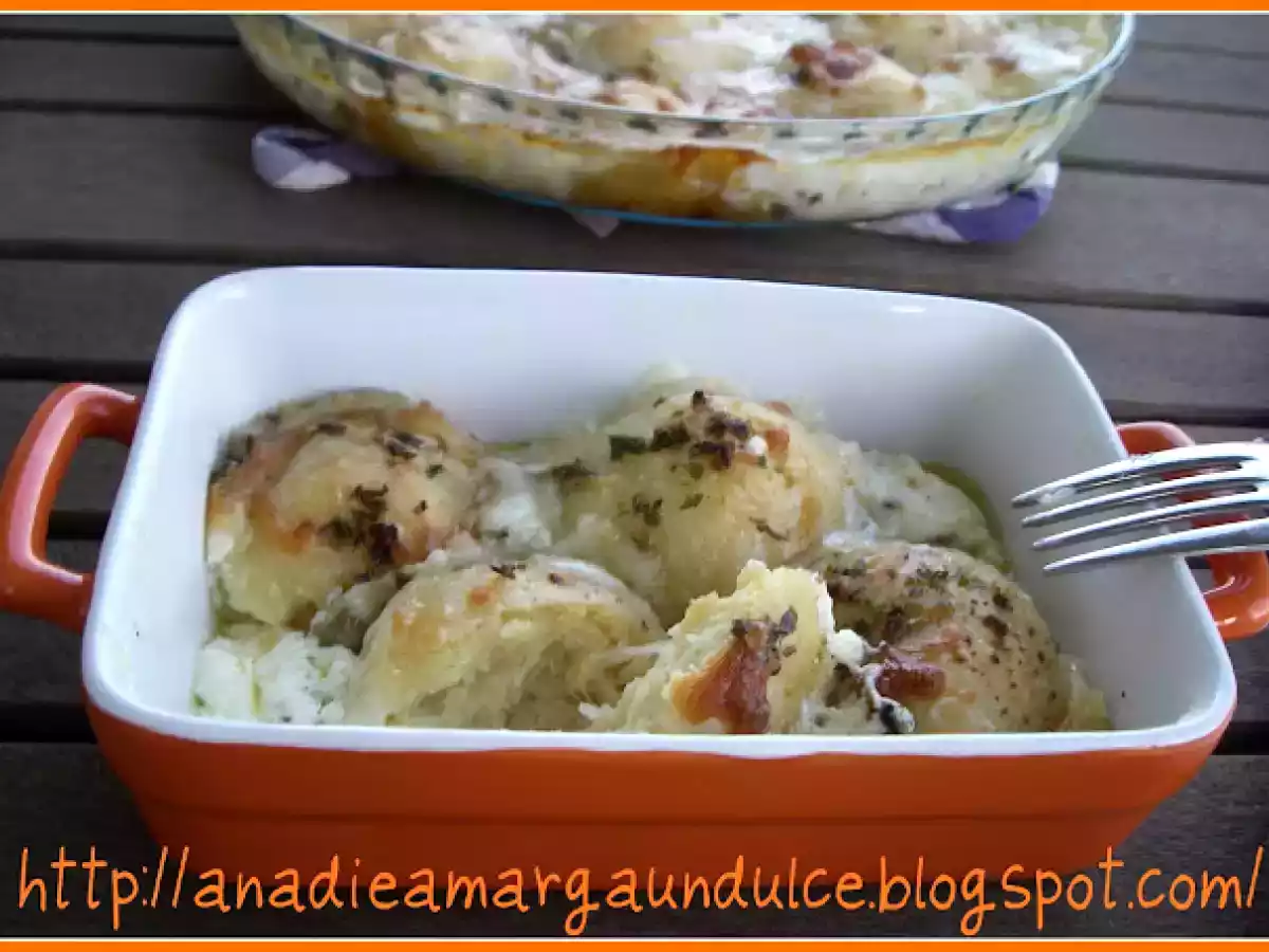 Ñoquis de mozzarella y gorgonzola - foto 2