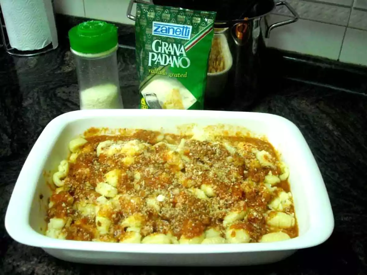 ÑOQUIS DE PATATA CON BOLOGNESA