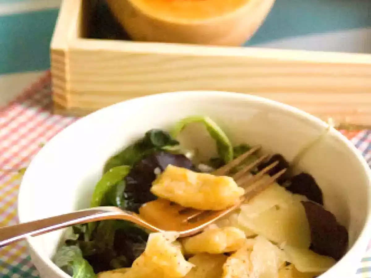 Ñoquis de patata y calabaza
