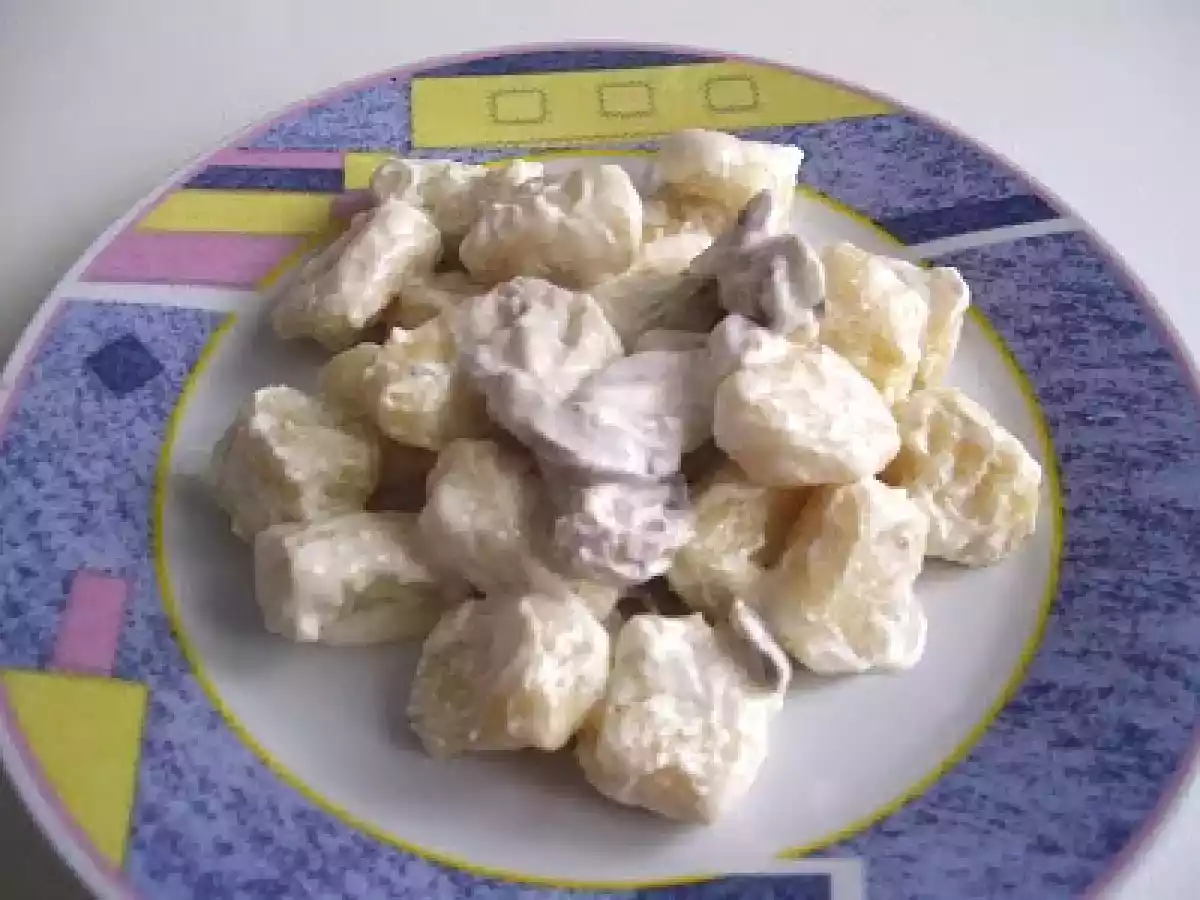 ÑOQUIS EN SALSA DE NATA