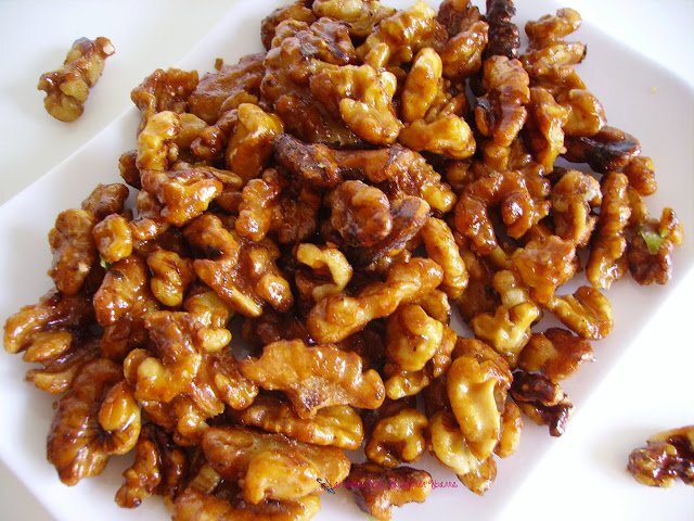 Resultado de imagen de nueces caramelzadas