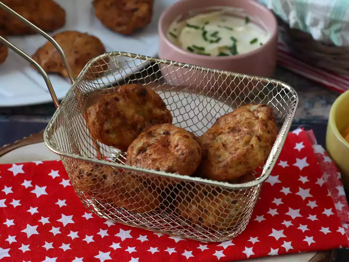 Nuggets de pollo en freidora de aire