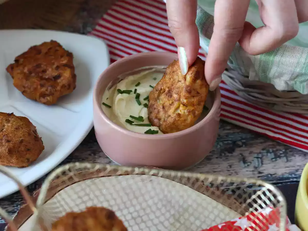 Nuggets de pollo en freidora de aire - foto 3