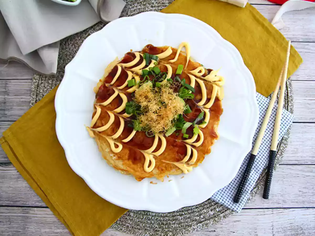 Okonomiyaki (tortilla japonesa) - foto 3