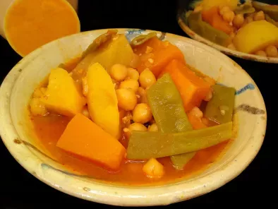 Olla gitana {Potaje tradicional murciano de legumbres y verduras} - foto 3
