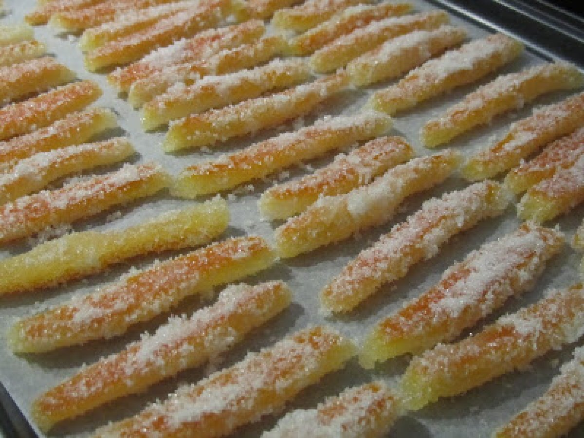 Orangettes Receta Petitchef