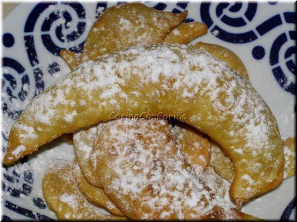 Orejas de Carnaval con Nata, de Marga