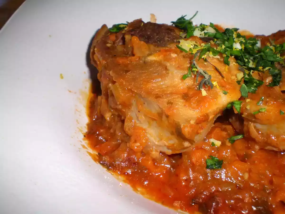 OSSOBUCO DE PAVO A LA MILANESA - foto 2