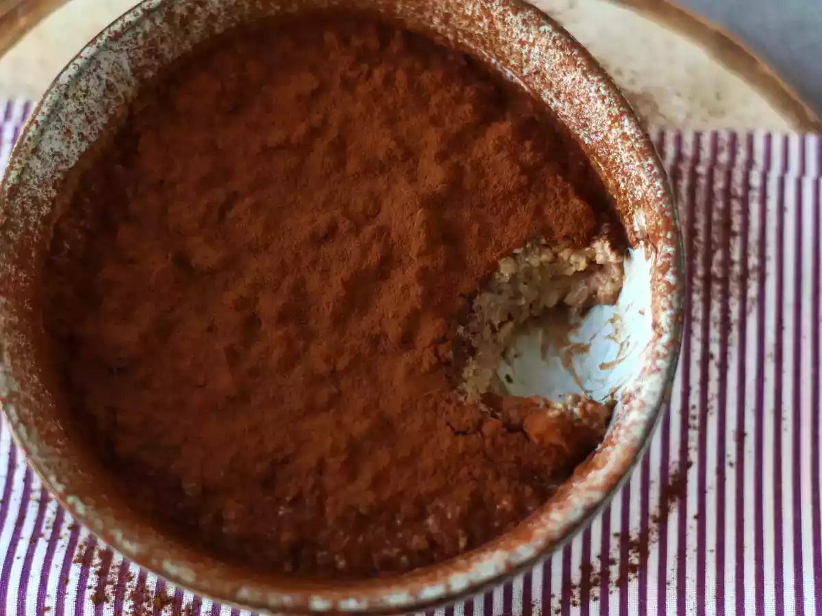 Overnight oats sabor tiramisú. La deliciosa avena reposada que alegrará tus mañanas - foto 2