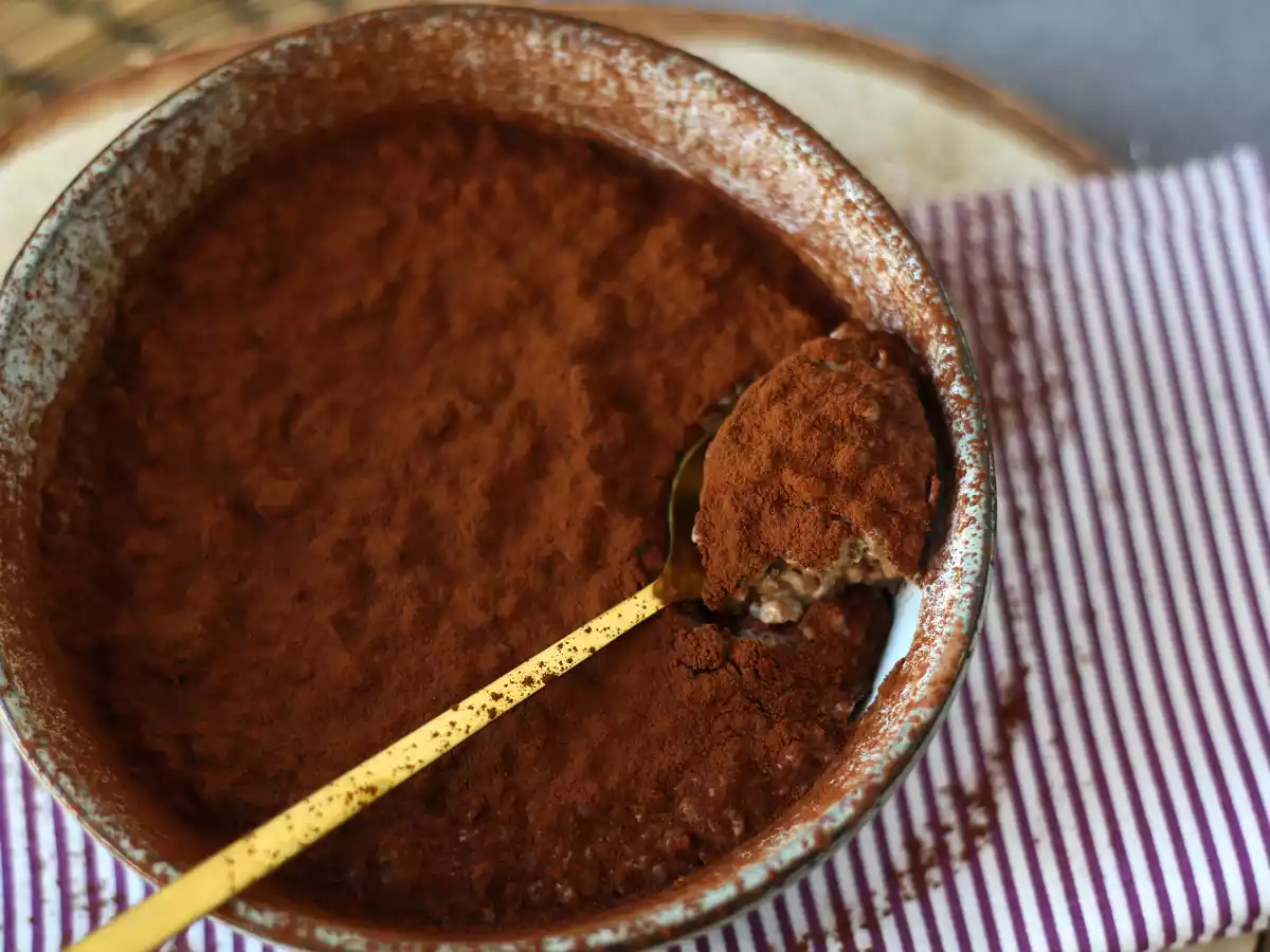 Overnight oats sabor tiramisú. La deliciosa avena reposada que alegrará tus mañanas - foto 5