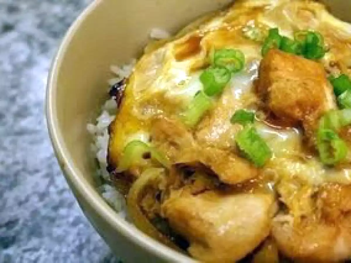 Oyakodon - Pollo con arroz