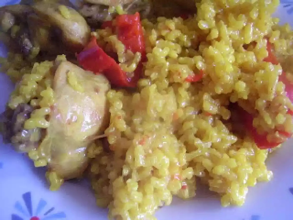 PAELLA DE ARROZ INTEGRAL EN FUSSIONCOOK