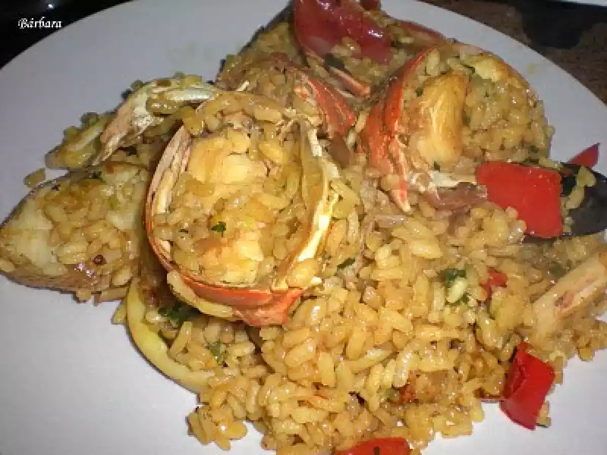 PAELLA DE LANGOSTA