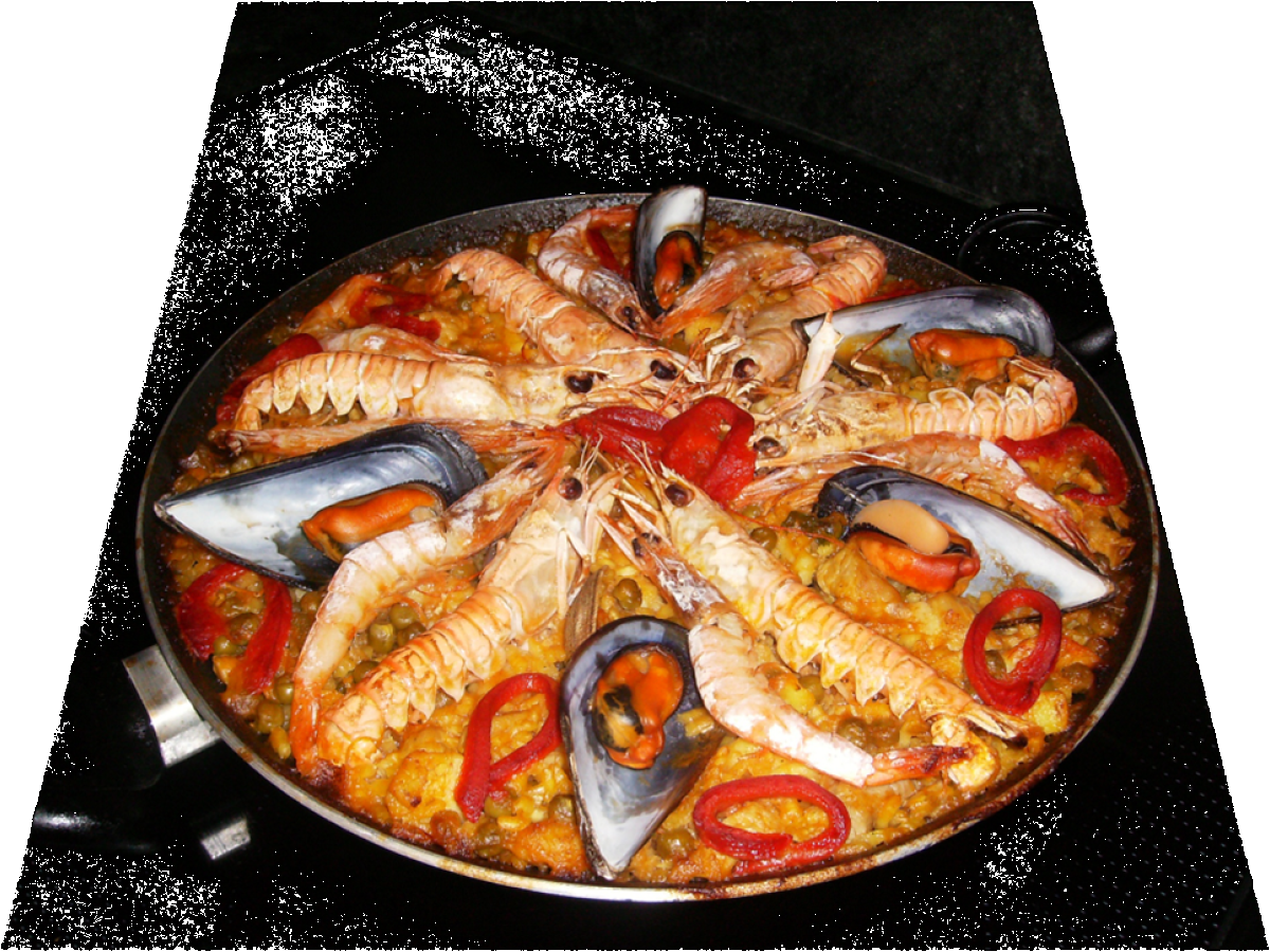 Paella de mariscos Receta Petitchef