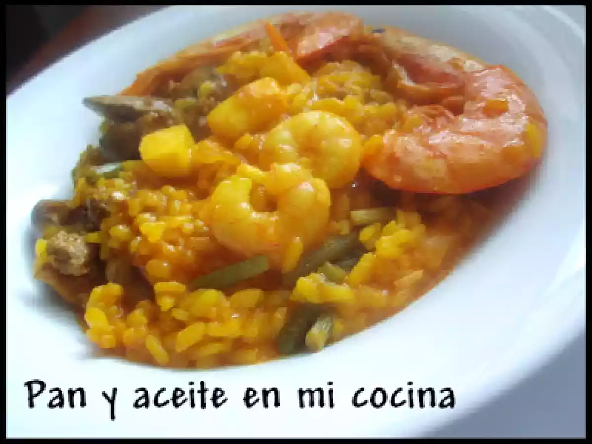 PAELLA MIXTA CON HIGADITOS DE POLLO (SUPERCHEF) - foto 2