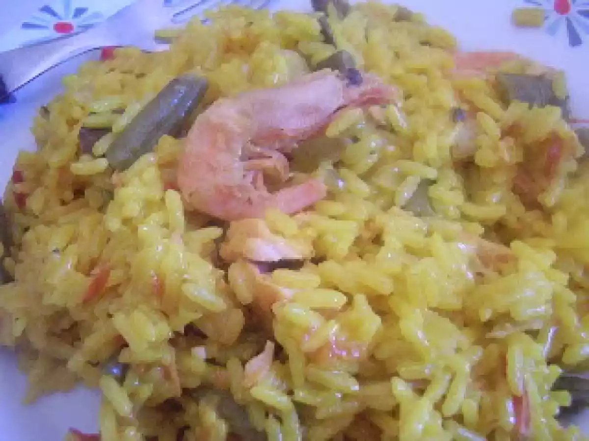 PAELLA RÁPIDA EN FUSSIONCOOK