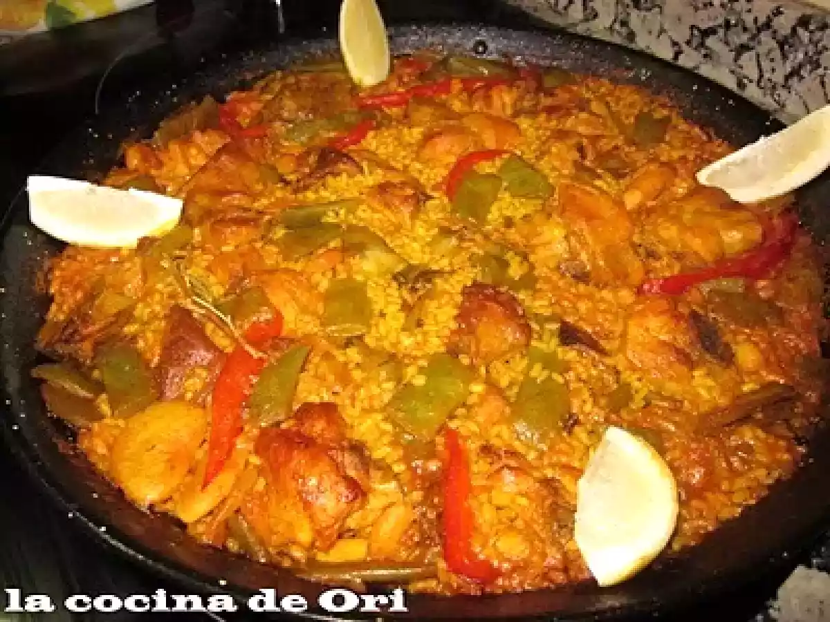 Paella valenciana