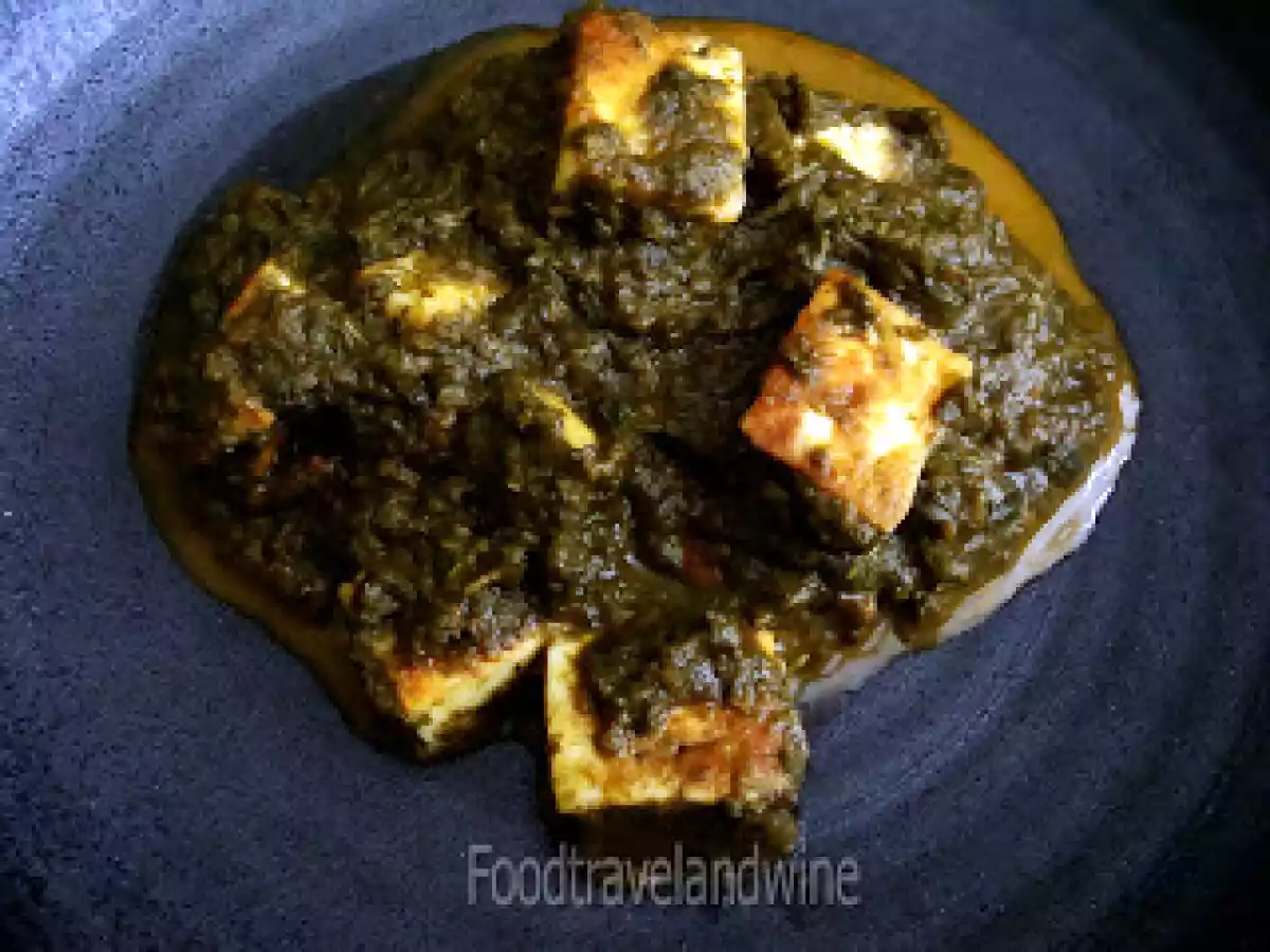 Palak Paneer....my plato indio favorito