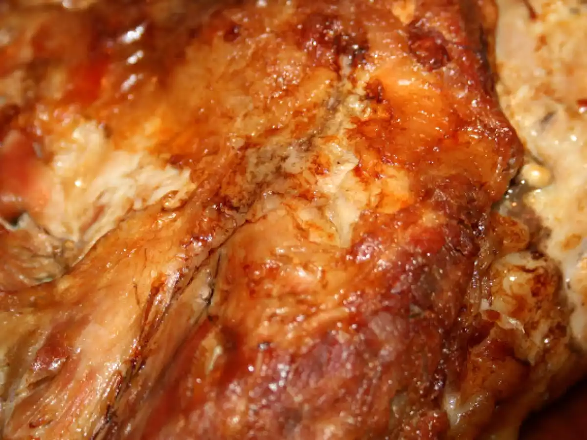 Paleta de cerdo asada - foto 2