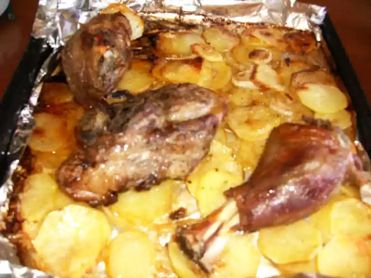 Paletilla de ternasco al horno