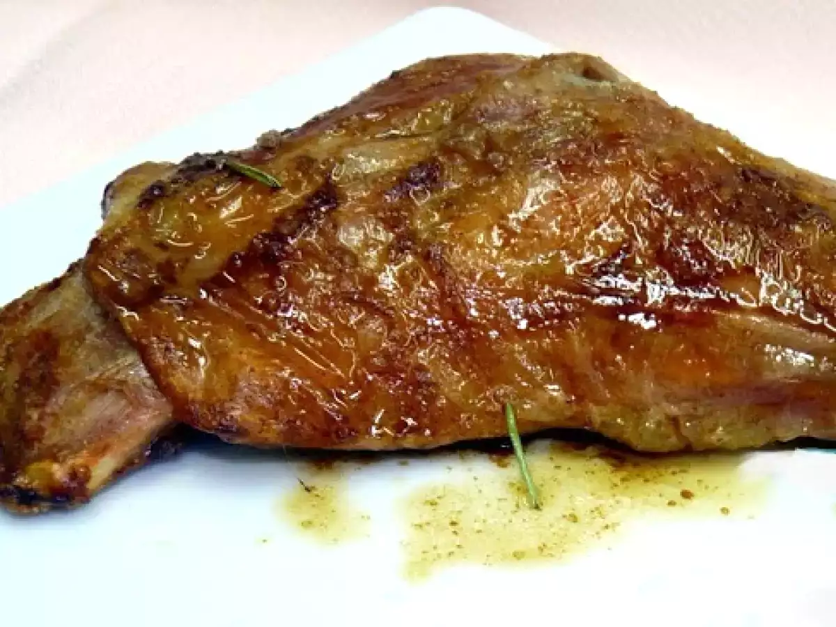 Paletilla de Ternasco de Aragón trufada