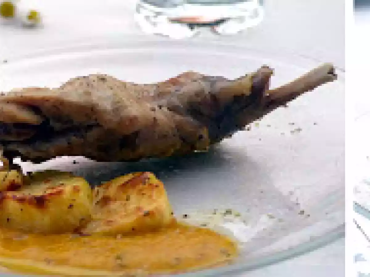 Paletillas de conejo guisado al estilo Mari Luz - foto 2