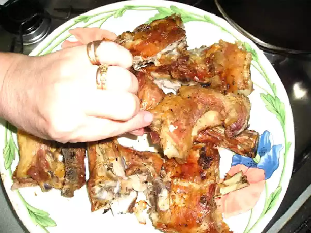 Paletillas de cordero a la sidra