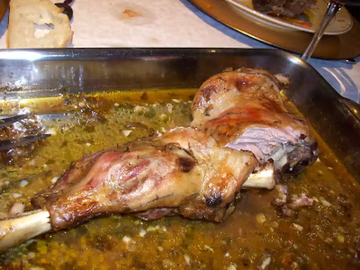 Paletillas de cordero lechal al varoma en Thermomix