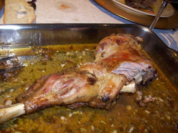 Paletillas de cordero lechal al varoma en thermomix - Receta Petitchef