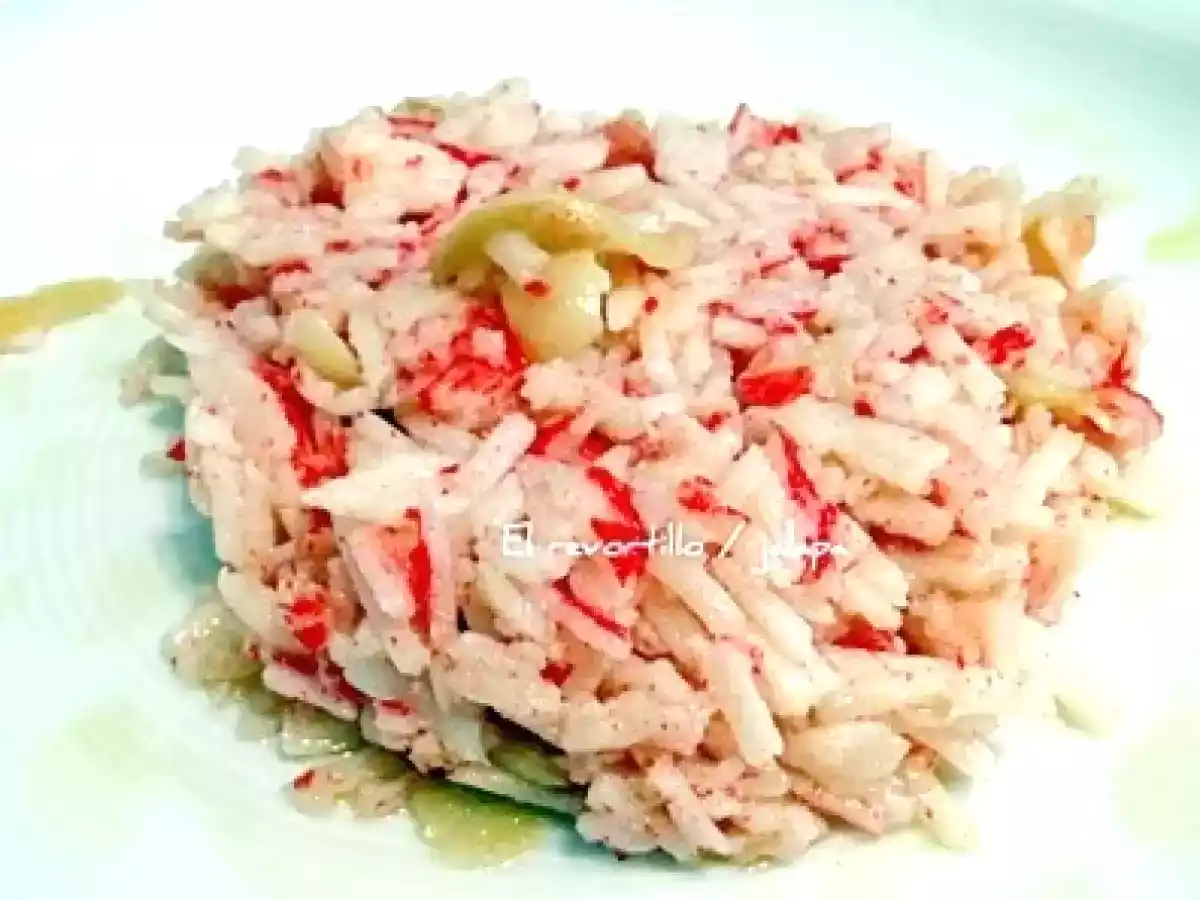 PALITOS DE CANGREJO AL AJILLO