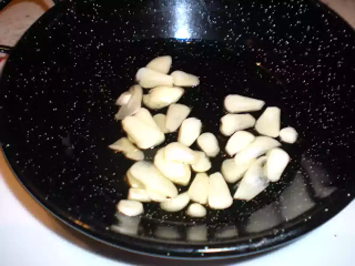 Palitos de mar al ajillo con gambas - foto 4