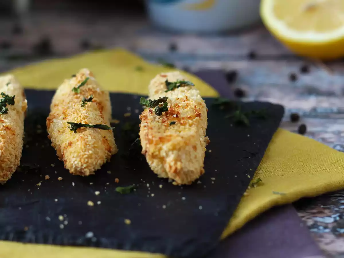 Palitos de pescado caseros en freidora de aire: ¡crujientes, ligeros y fáciles de preparar! - foto 3
