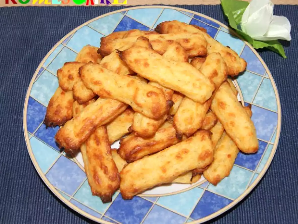 Palitos de queso y patata de Julia Child