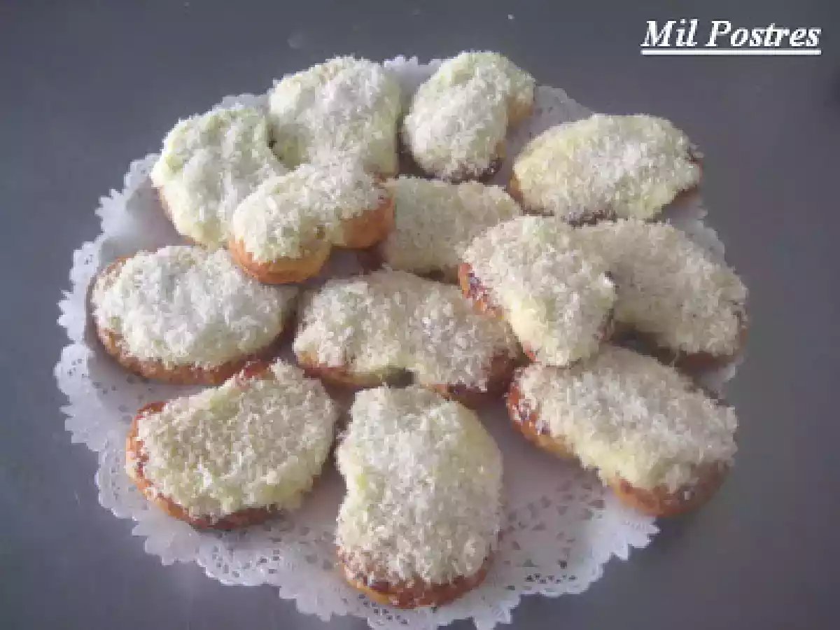 Palmeras de mantequilla de coco