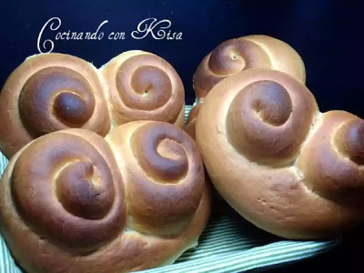 Palmeras de pan de nata (chef o matic y horno tradicional)