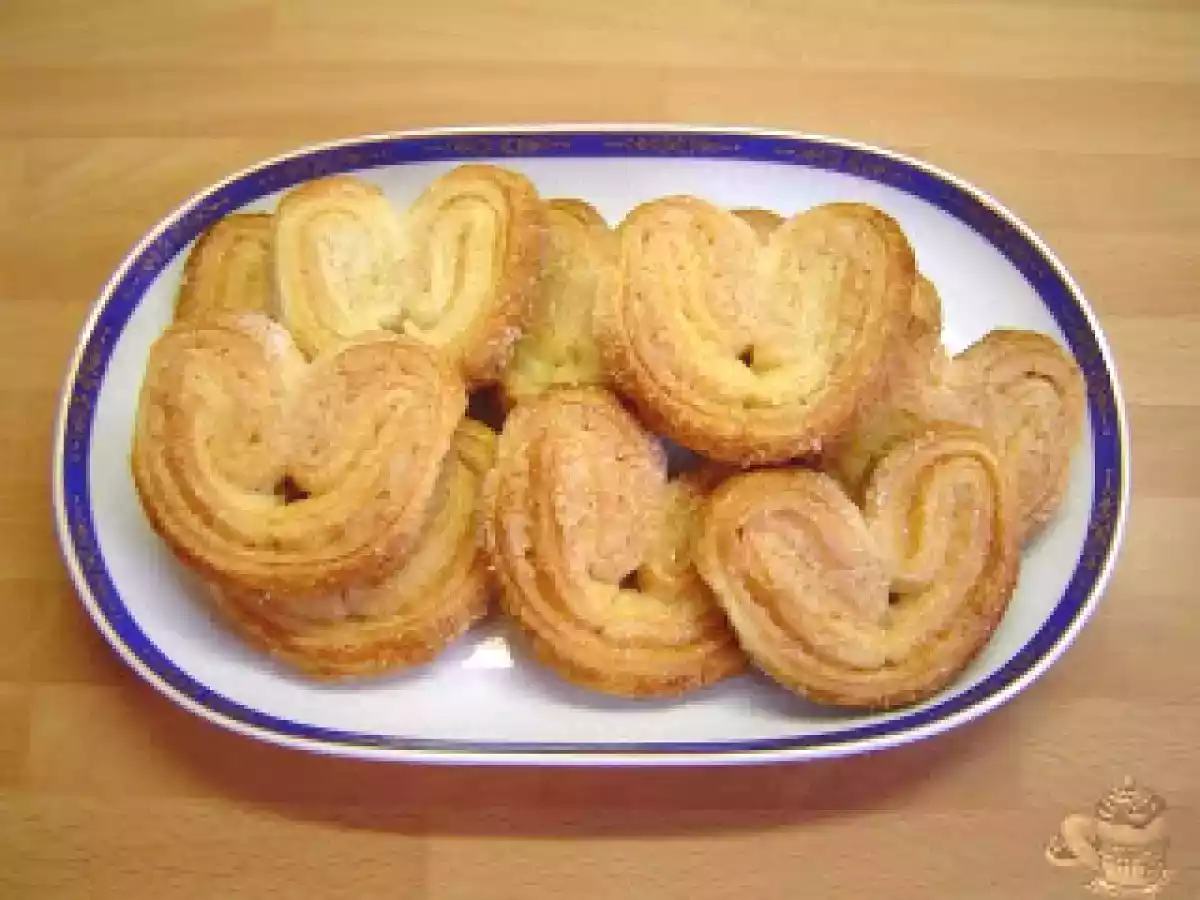 Palmeritas de hojaldre a la canela