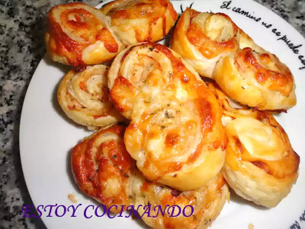 Palmeritas de pavo y queso - foto 3