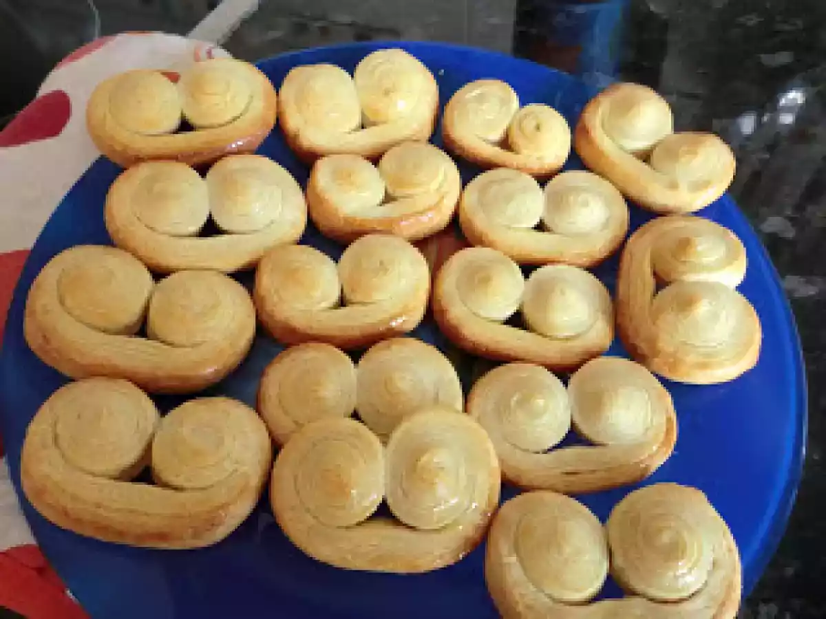 PALMERITAS DE QUESO CREMA