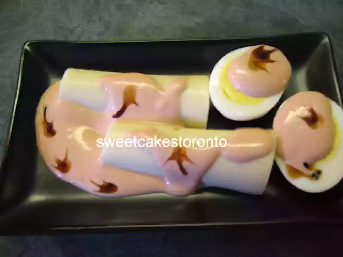 Palmitos con salsa rosada