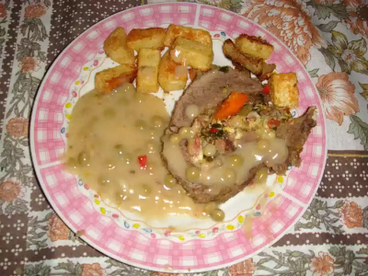 Palomita rellena a la cacerola