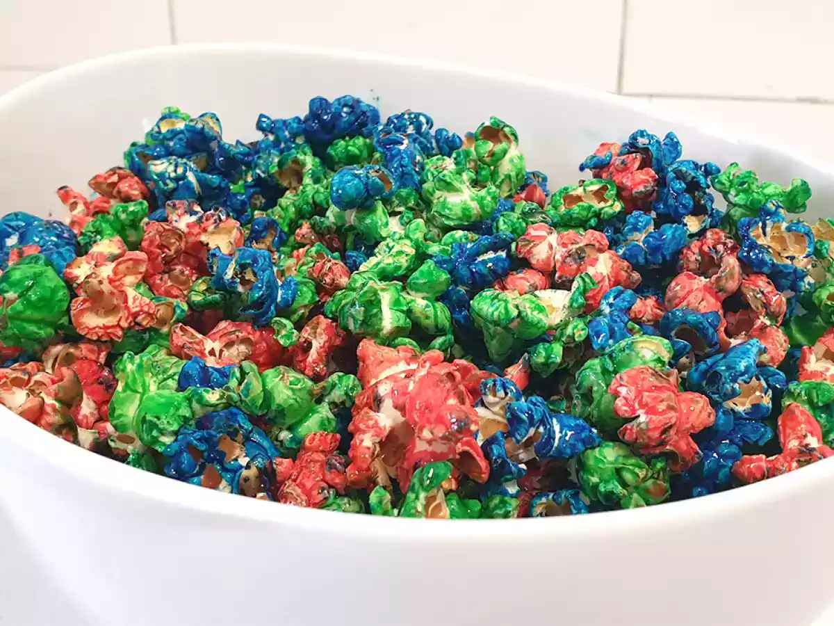 Palomitas de colores