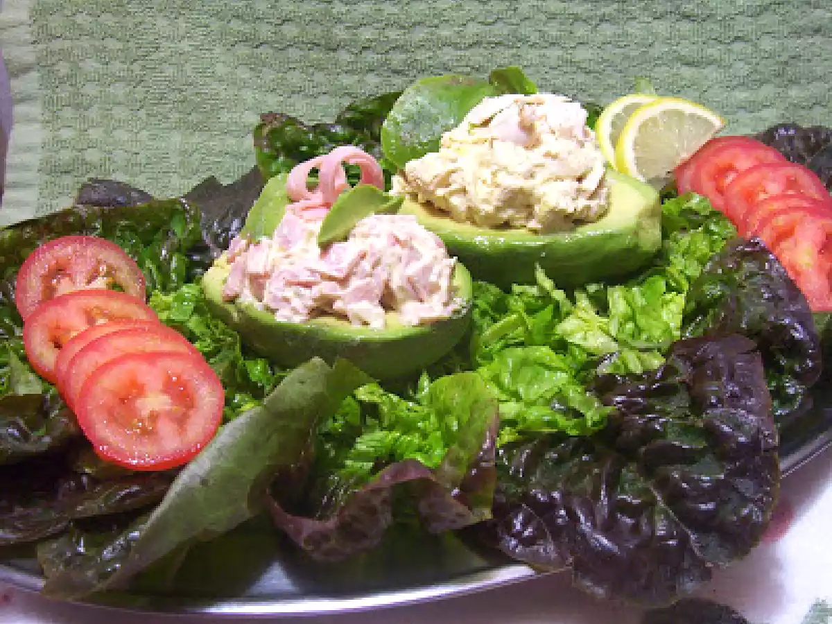 Palta reina, aguacates rellenos