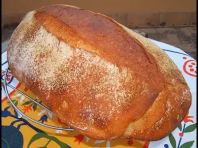 Pan 100% con masa madre líquida