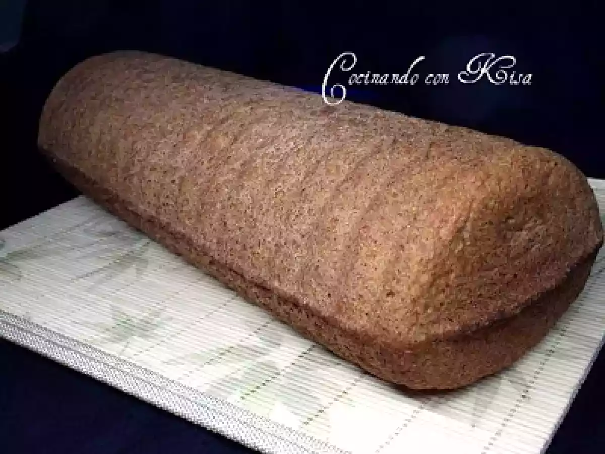 Pan Anadama Integral (kitchenAid y horno tradicional)