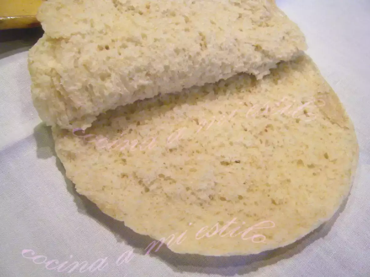 Pan Arabe(otra version del pan pita) paso a paso - foto 3