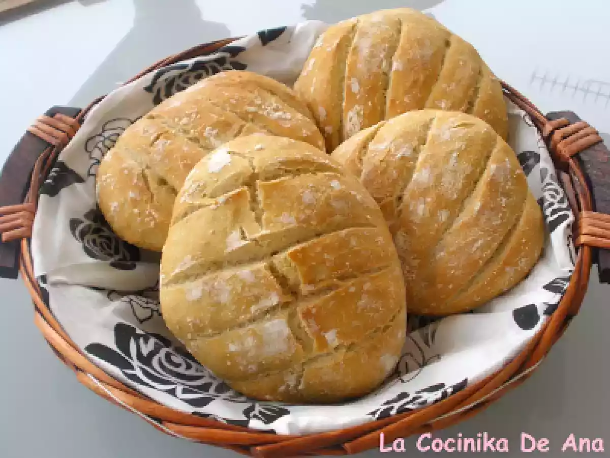 Pan artesano en 5 minutos