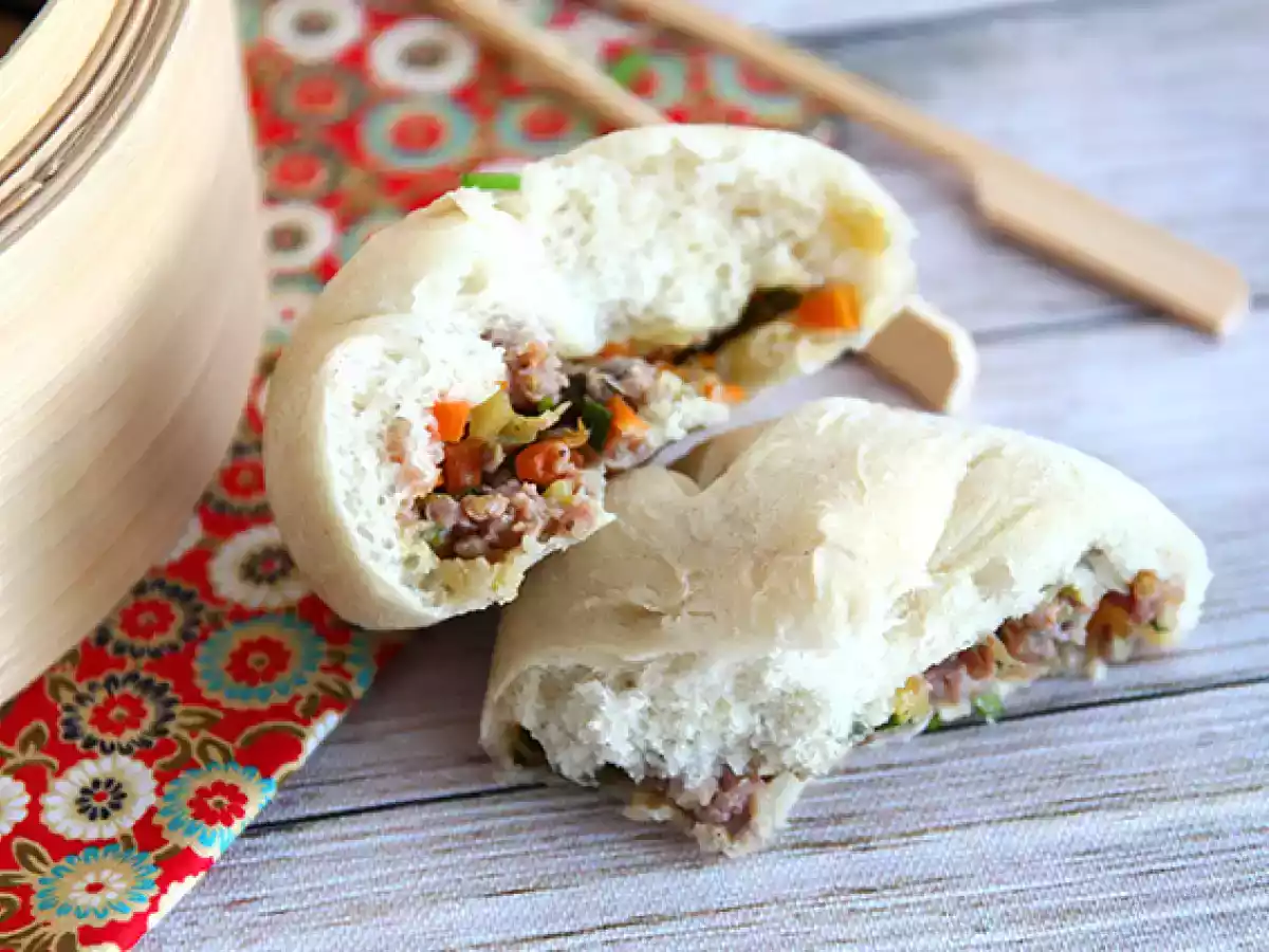 Pan bao, bollitos de pan al vapor - foto 3