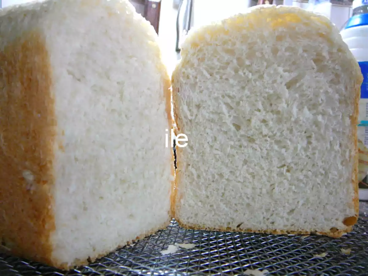 Pan blanco esponjoso