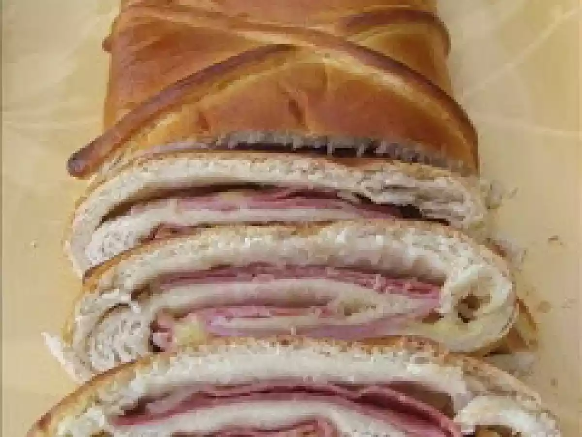 Pan Brioche relleno de Jamón y Queso - foto 3