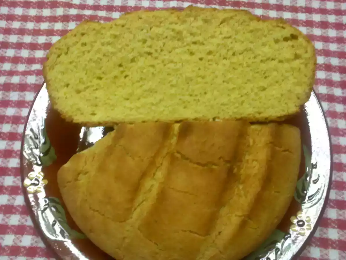 Pan casero con mezcla de harina de trigo y harina de maíz - foto 4